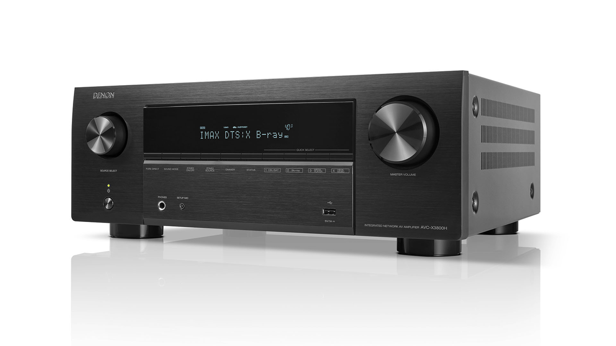 Denon AVC-X3800H Surround Sound Receiver - [9.4x105W 8K BT Wi-Fi HEOS USB Phono]