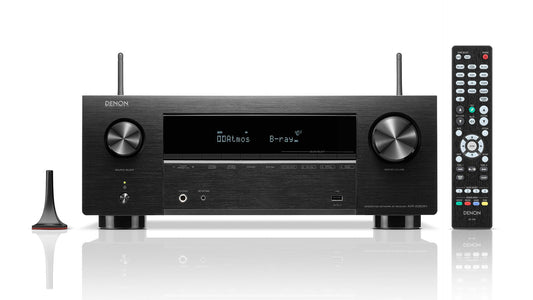 Denon AVR-X2800H Surround Sound Receiver - [7.2x95W 8K BT Wi-Fi HEOS USB Phono]