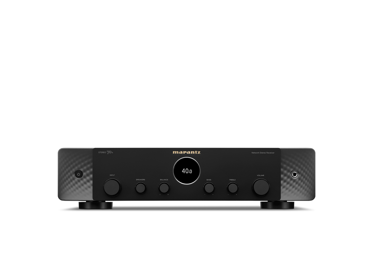 Marantz STEREO 70s Receiver - [2x75W BT Wi-Fi HEOS DAC USB Phono Tuner HDMI]
