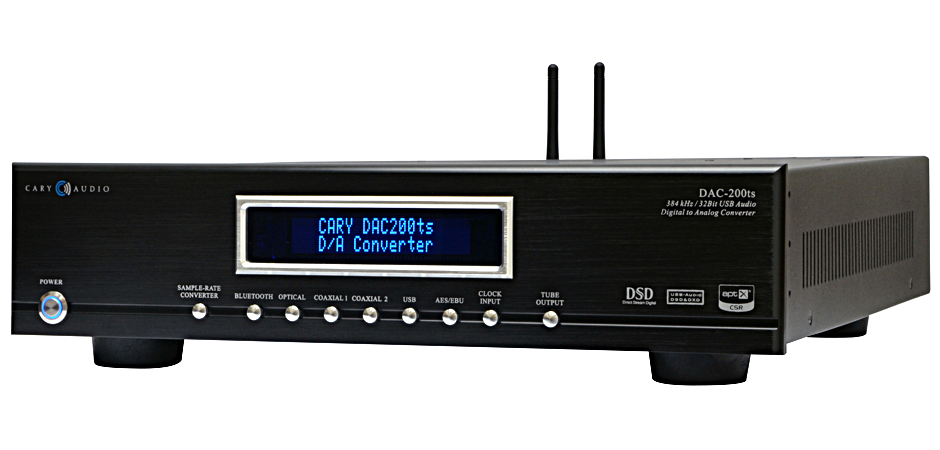 Cary Audio DAC-200ts Digital to Analog Converter - [DAC USB-PC BT]
