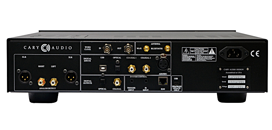 Cary Audio DAC-200ts Digital to Analog Converter - [DAC USB-PC BT]