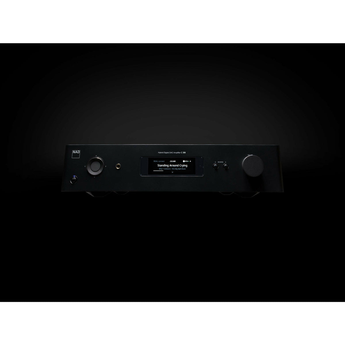 NAD C 399 Integrated Streaming Amplifier - [2x180W DAC USB BT Wi-Fi BluOS HDMI Phono]