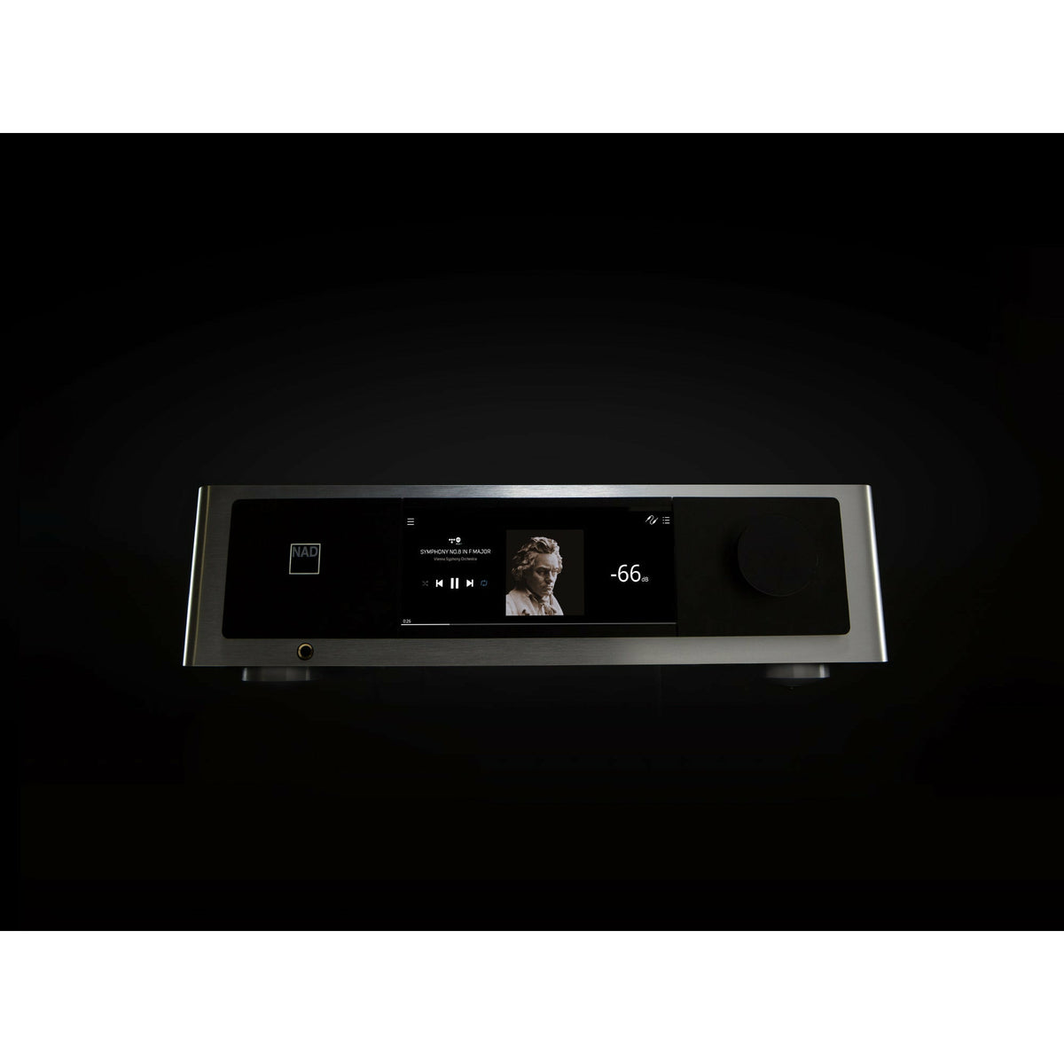 NAD M33 Integrated Streaming Amplifier - [2x200W DAC USB BT Wi-Fi BluOS HDMI AES/EBU XLR Phono]