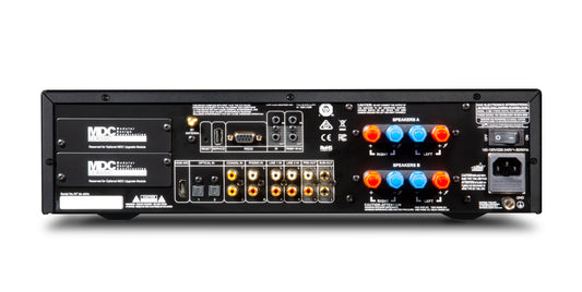 NAD C 399 Integrated Streaming Amplifier - [2x180W DAC USB BT Wi-Fi BluOS HDMI Phono]