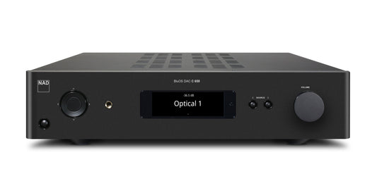 NAD C 658 Streaming Dac and Preamplifier - [DAC PRE USB BT Wi-Fi BluOS Phono]