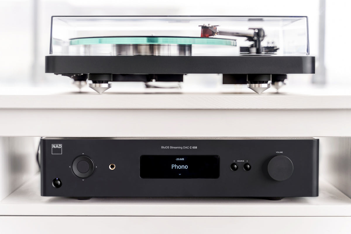 NAD C 658 Streaming Dac and Preamplifier - [DAC PRE USB BT Wi-Fi BluOS Phono]
