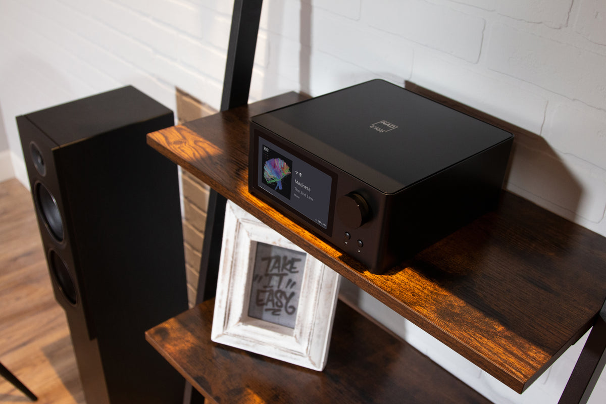 NAD C 700 Integrated Streaming Amplifier - [2x120W DAC USB BT Wi-Fi BluOS HDMI Phono]