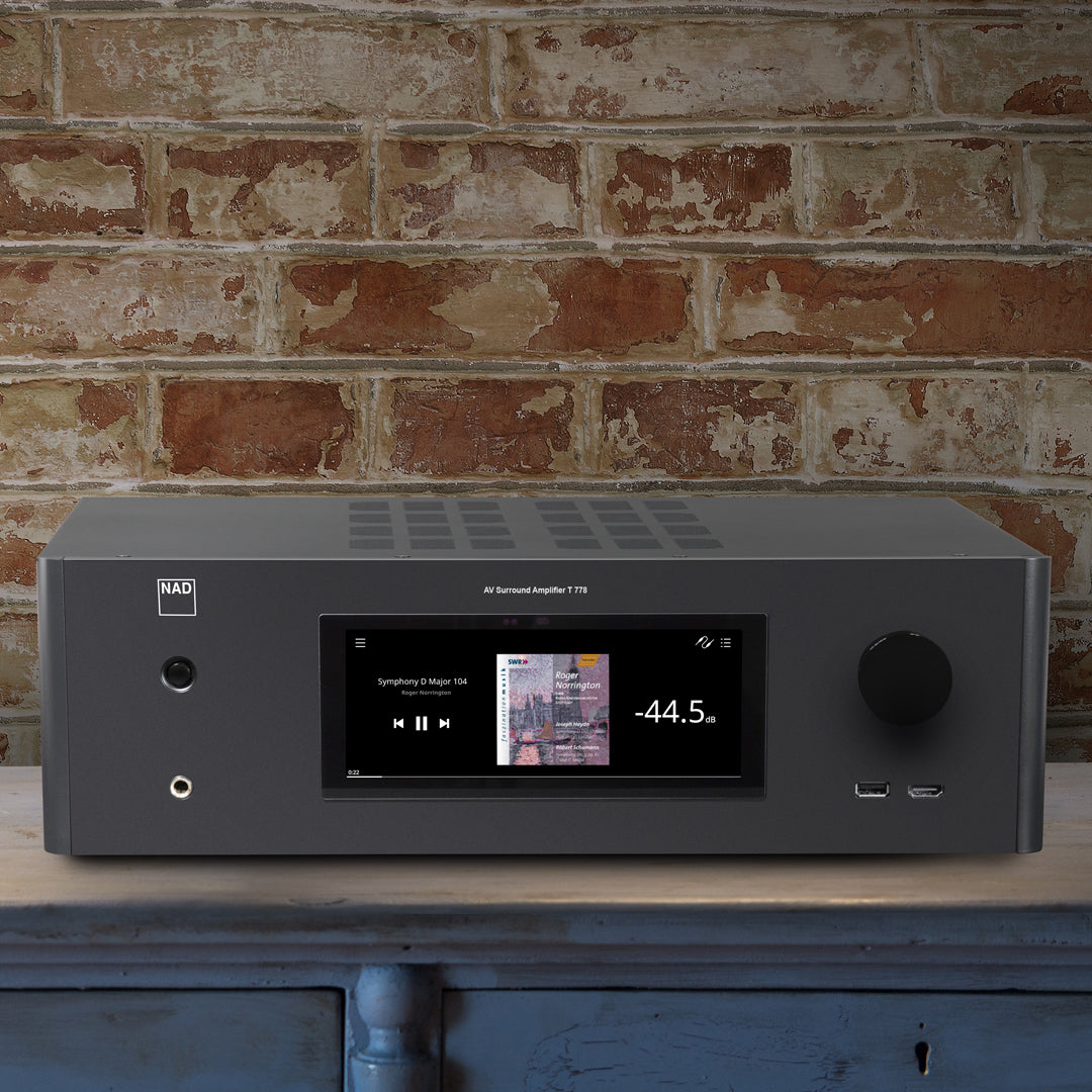 NAD T 778 AVR - [9.2x85W 4K DAC BluOS Wi-Fi USB BT Phono]