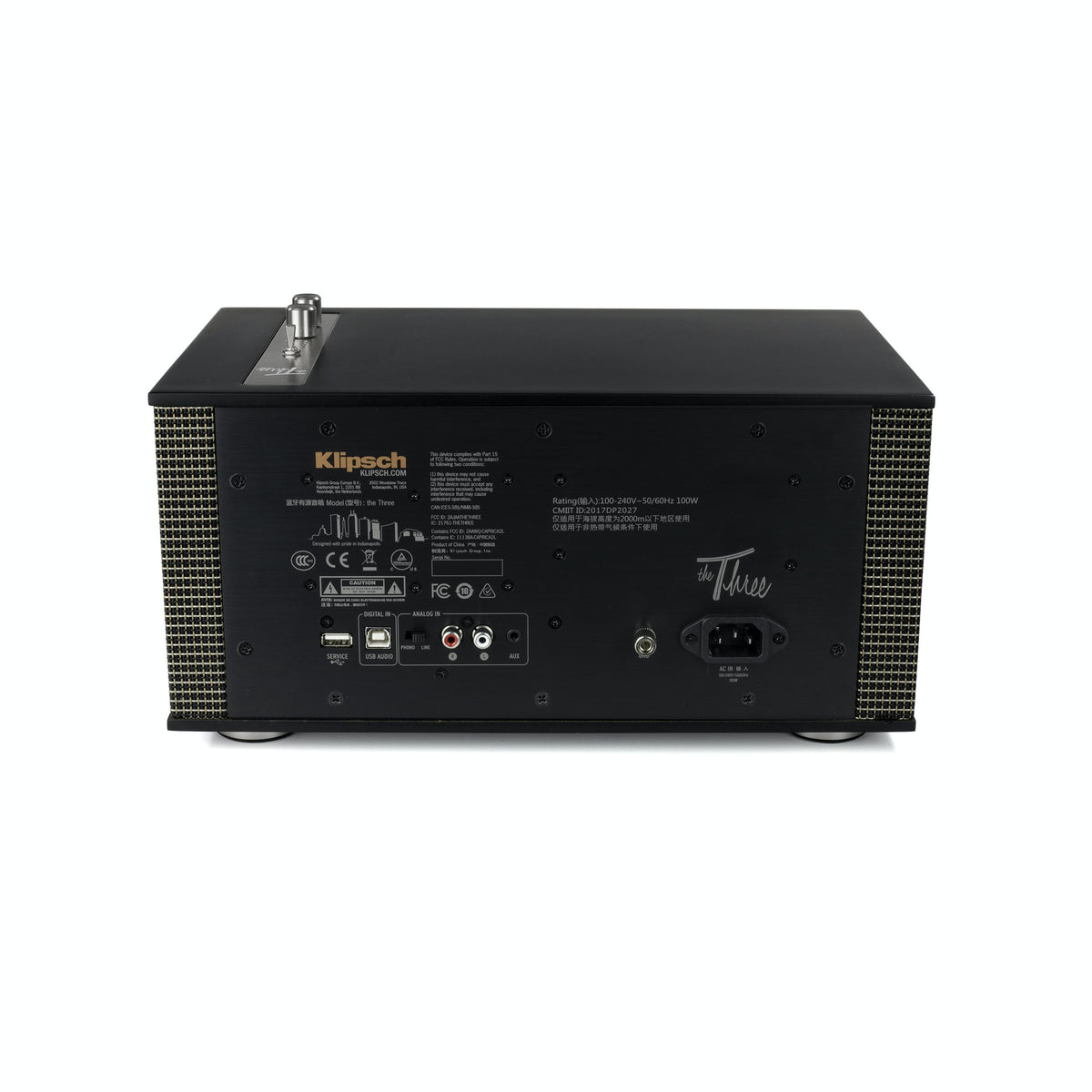 Klipsch The Three II Media Player - [2-Way BT Phono USB-PC]
