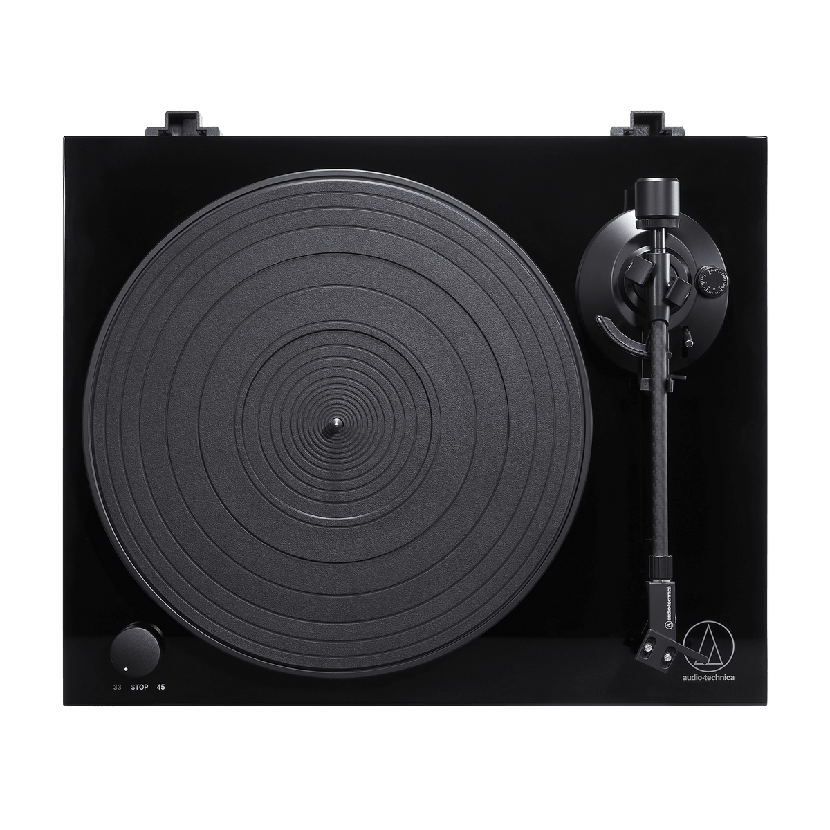 Audio Technica AT-LPW50PB - Fully Manual Belt-Drive Turntable - [LP Phono Manual]