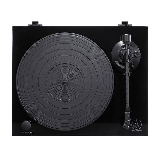 Audio Technica AT-LPW50PB - Fully Manual Belt-Drive Turntable - [LP Phono Manual]