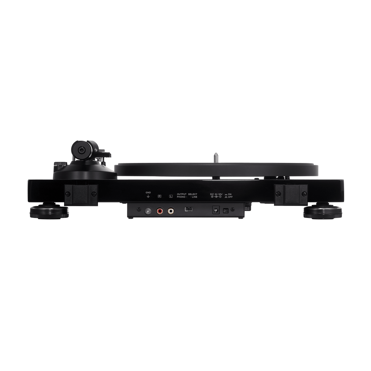 Audio Technica AT-LPW50PB - Fully Manual Belt-Drive Turntable - [LP Phono Manual]