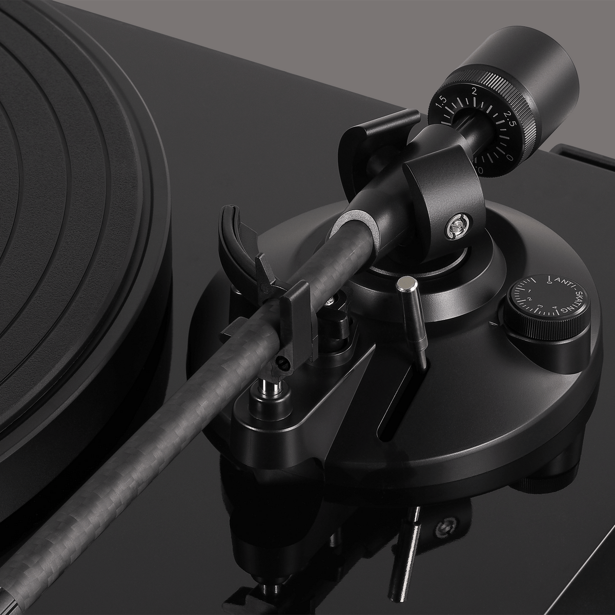 Audio Technica AT-LPW50PB - Fully Manual Belt-Drive Turntable - [LP Phono Manual]