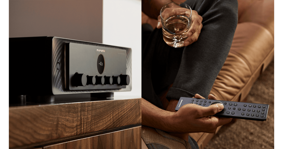 Marantz Model 40n Integrated Streaming Amplifier - [2x70W BT Wi-Fi HEOS HDMI USB DAC Phono]