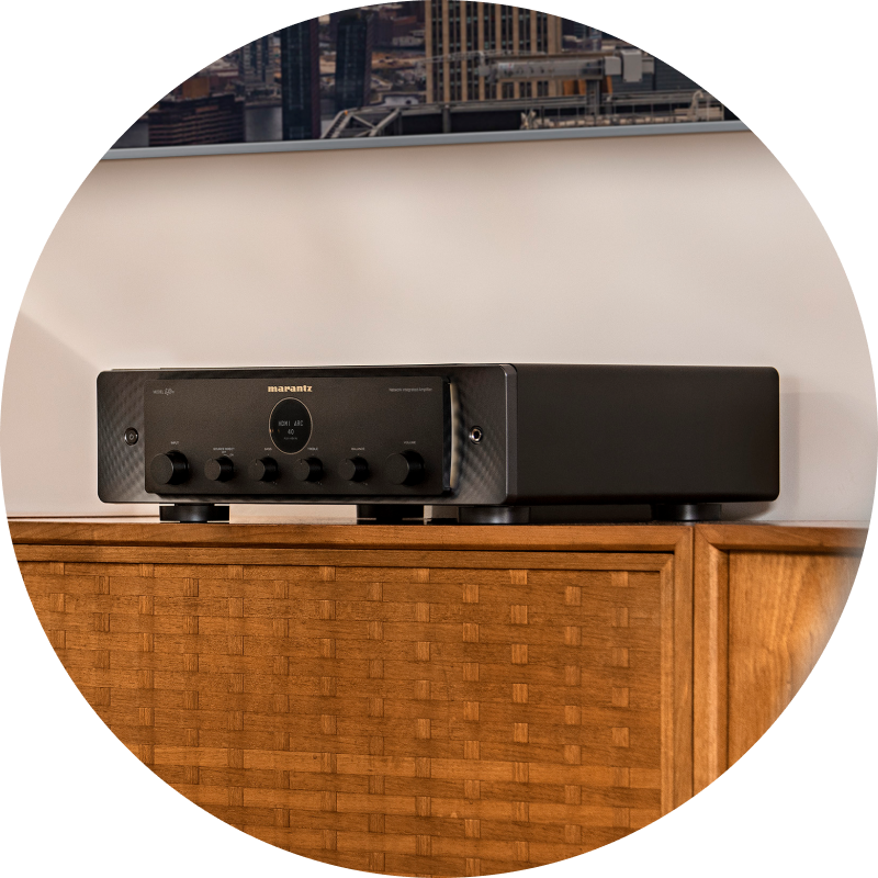 Marantz Model 40n Integrated Streaming Amplifier - [2x70W BT Wi-Fi HEOS HDMI USB DAC Phono]