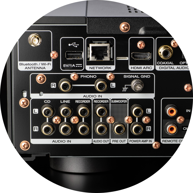 Marantz Model 40n Integrated Streaming Amplifier - [2x70W BT Wi-Fi HEOS HDMI USB DAC Phono]