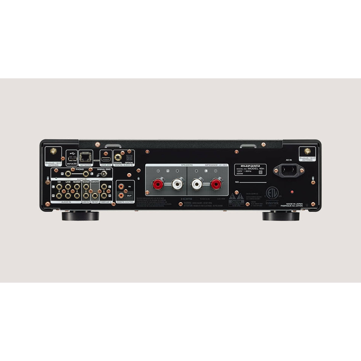 Marantz Model 40n Integrated Streaming Amplifier - [2x70W BT Wi-Fi HEOS HDMI USB DAC Phono]