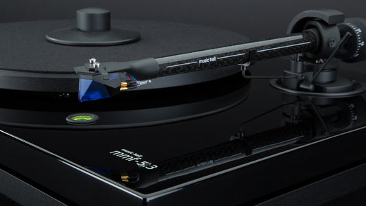 Music Hall mmf-5.3 Black Manual Turntable - [LP Manual]