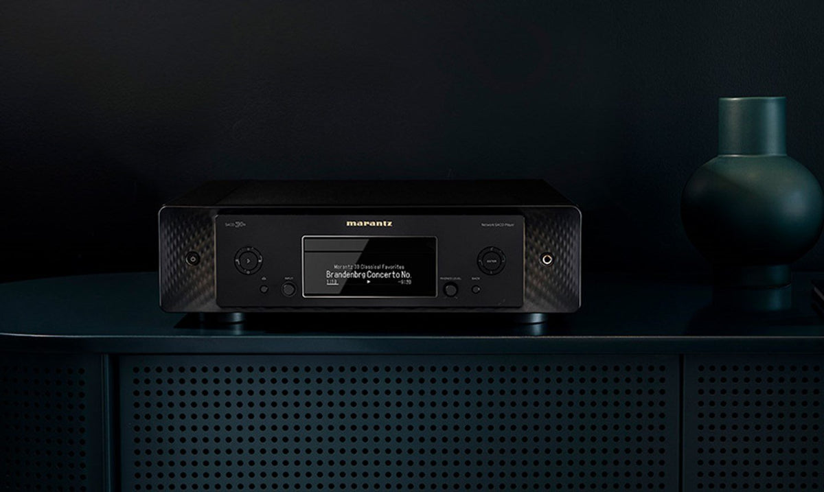 Marantz SACD 30n Digital Source Player - [CD SACD BT Wi-Fi HEOS PRE USB USB-PC]